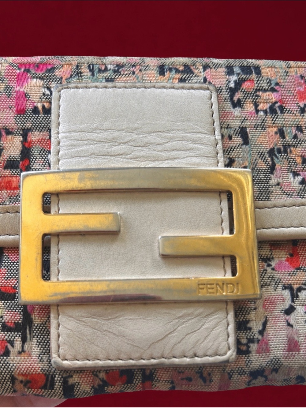 Fendi Floral Zucchino Continental Wallet - Picture 6 of 11